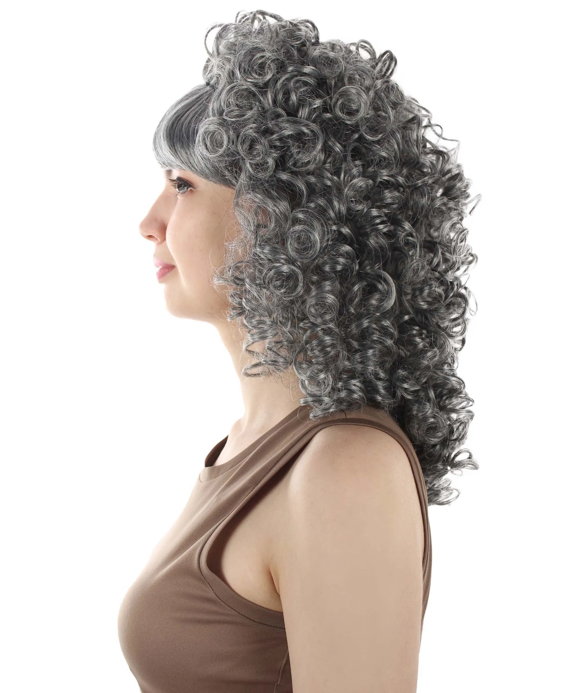 HPO Women's 80's Babe Doll Wig , Multiple Color Options