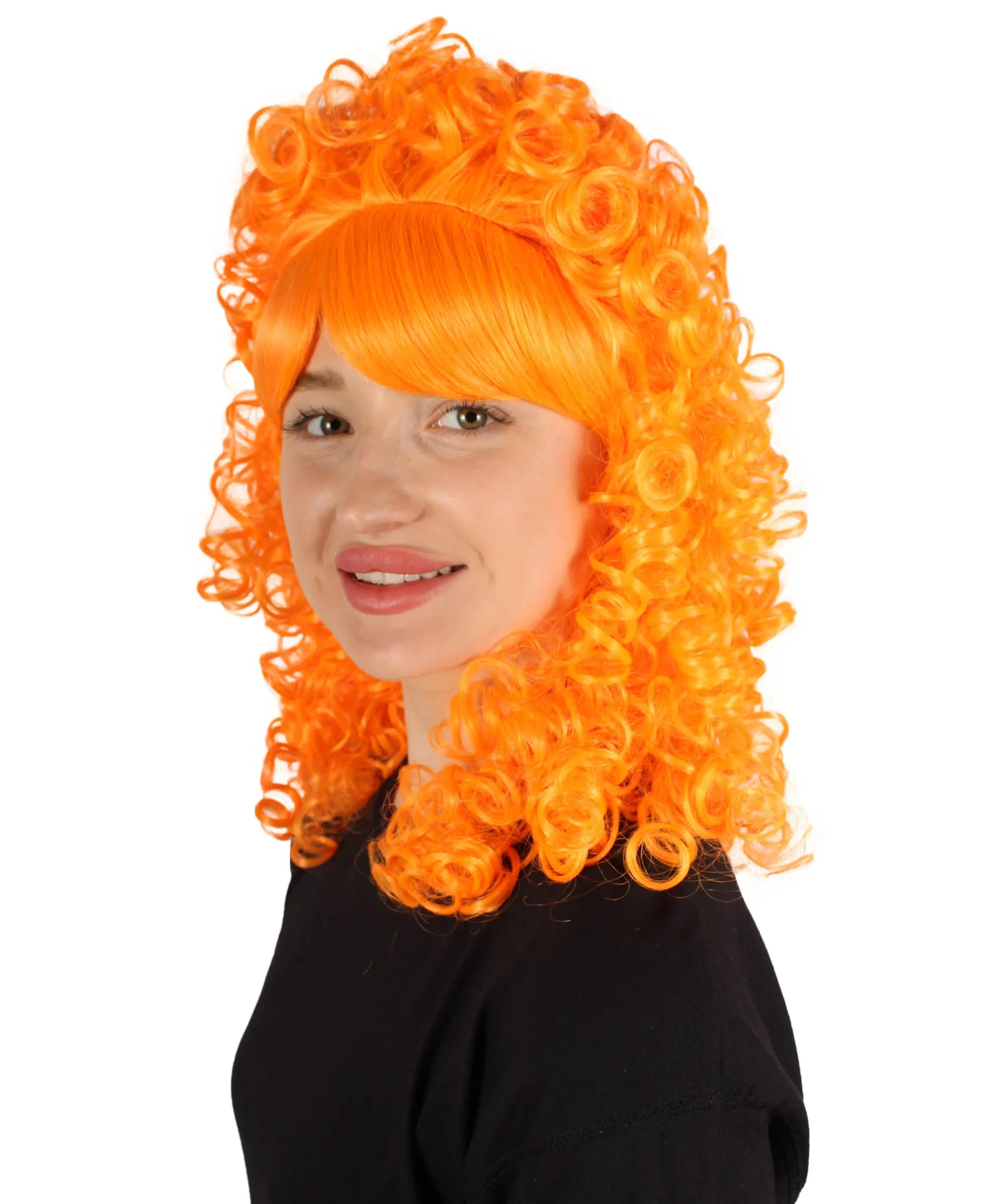 HPO Women's 80's Babe Doll Wig , Multiple Color Options