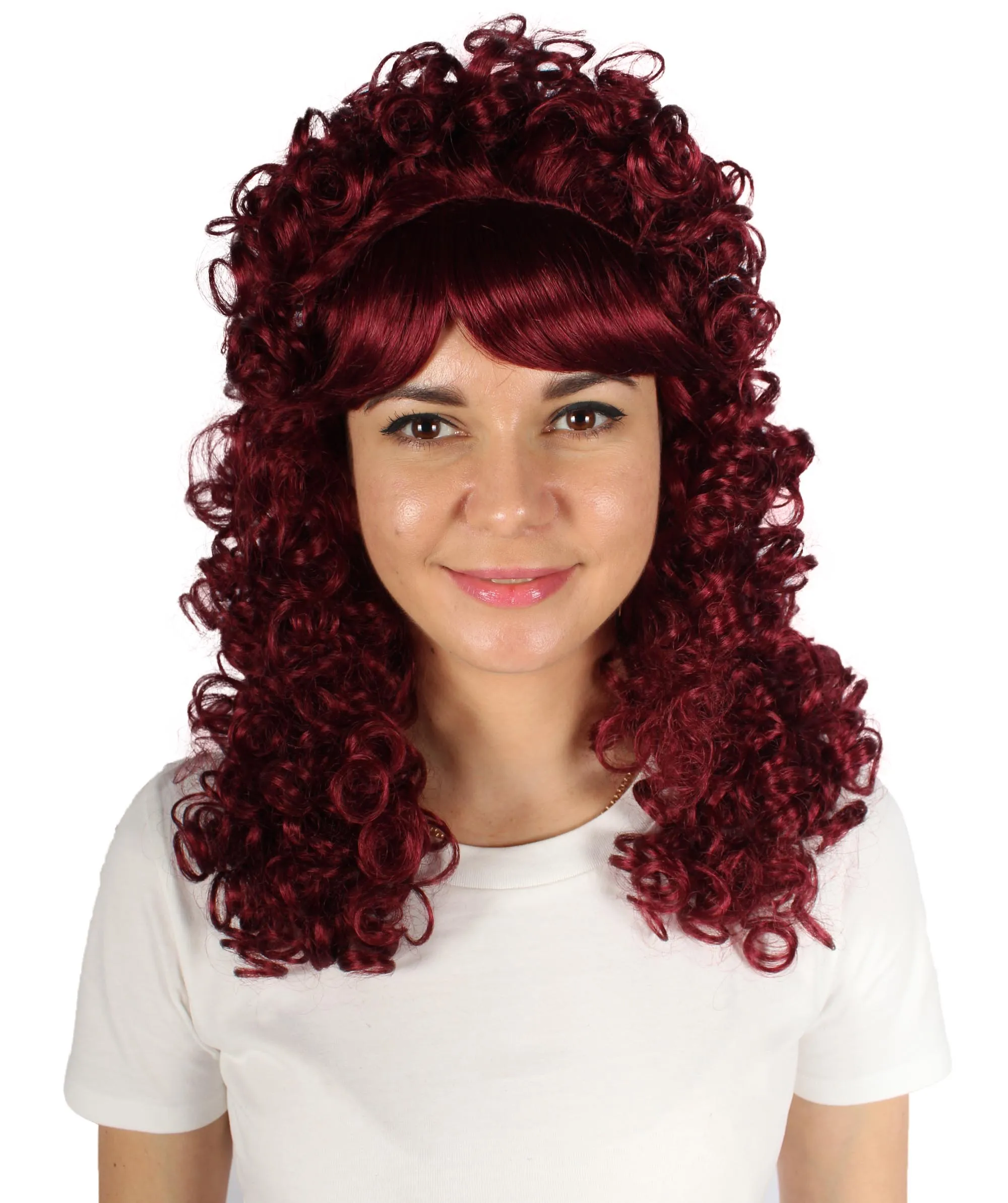 HPO Women's 80's Babe Doll Wig , Multiple Color Options