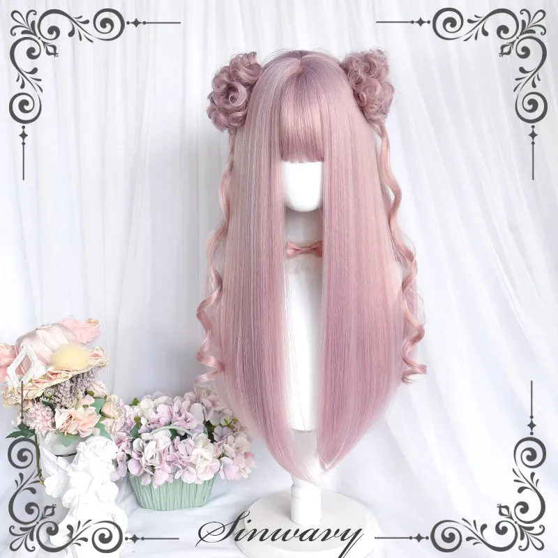 Kawaii Lolita Pink Long-Hair Wig