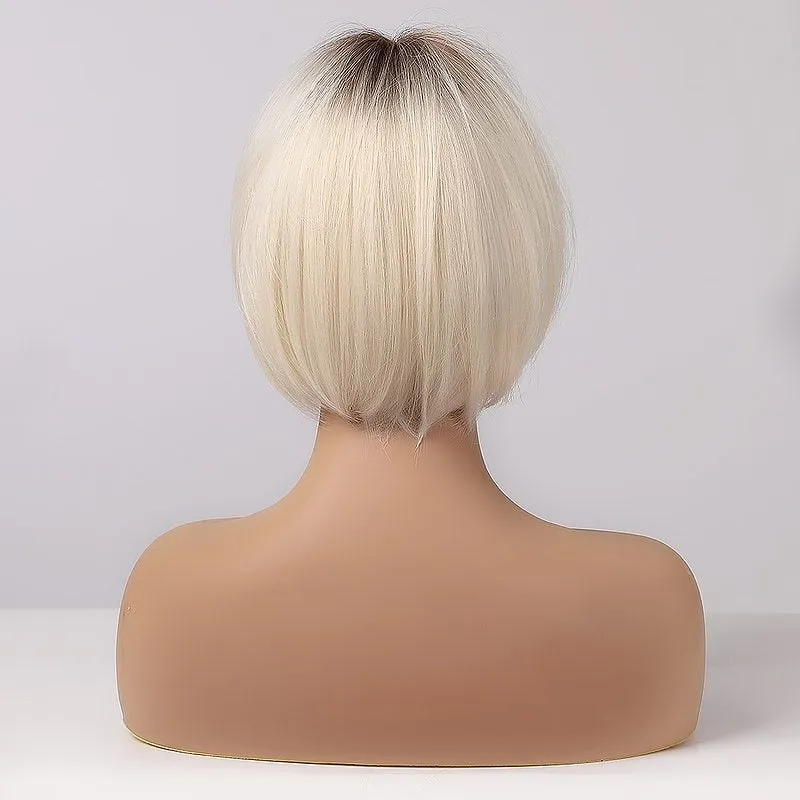 Lolita Cosplay Brown Bob Wig