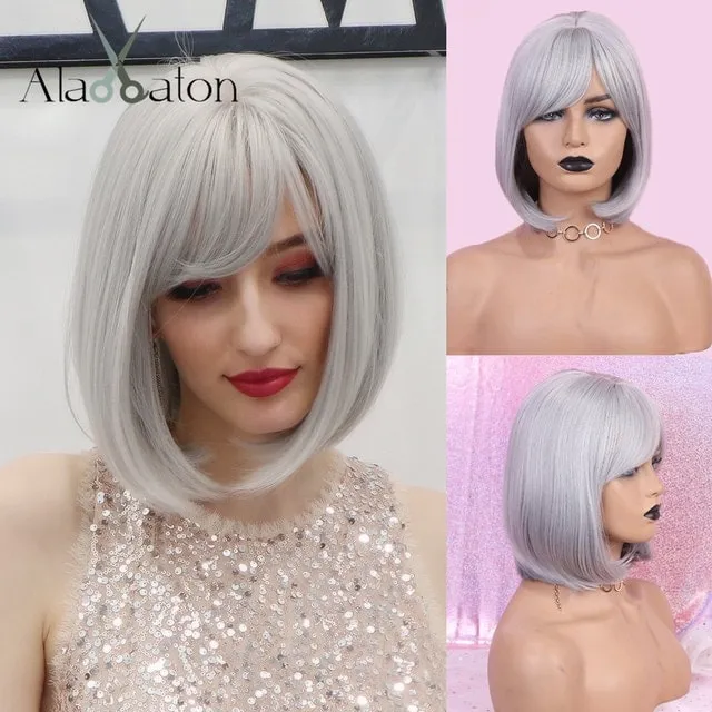 Lolita Cosplay Brown Bob Wig