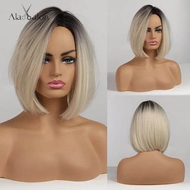 Lolita Cosplay Brown Bob Wig