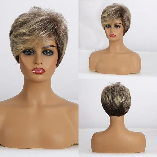 Lolita Cosplay Brown Bob Wig