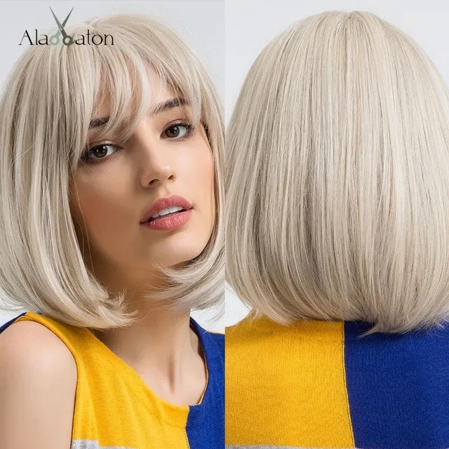 Lolita Cosplay Brown Bob Wig