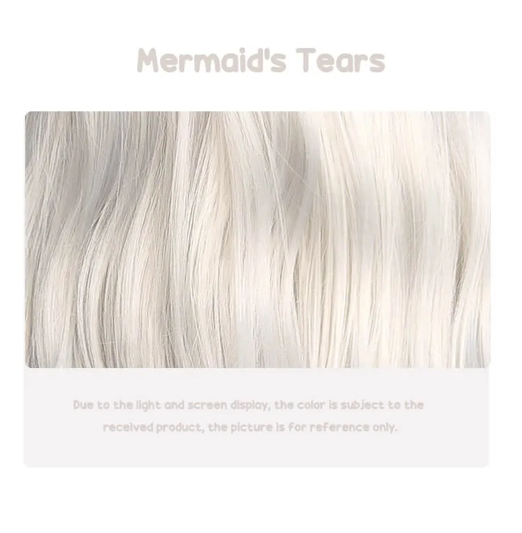 Lolita White Long Straight Hair Wig