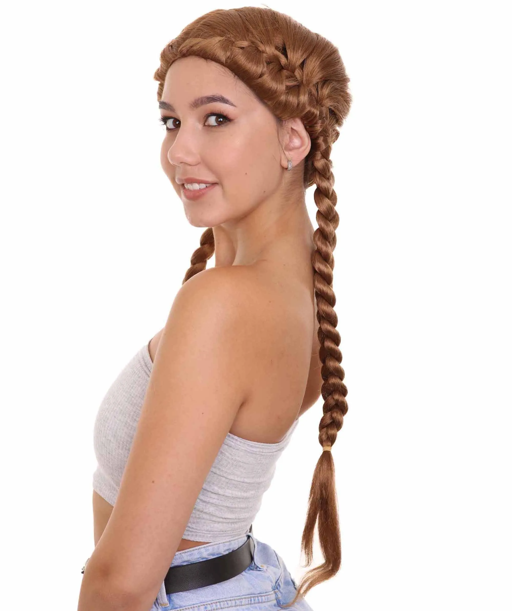 Long Braided Womens Wig | Multiple Wig | Premium Breathable Capless Cap
