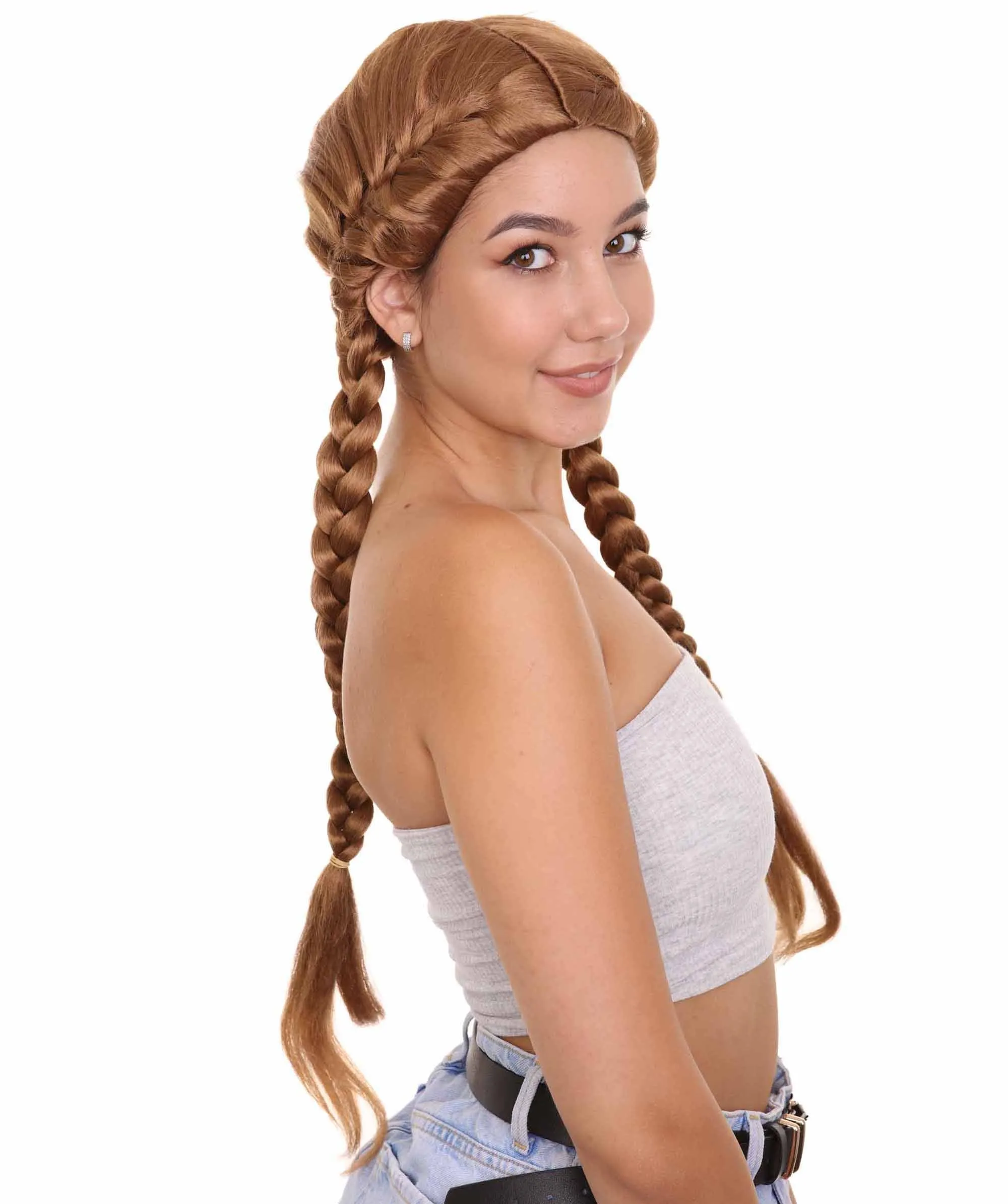 Long Braided Womens Wig | Multiple Wig | Premium Breathable Capless Cap