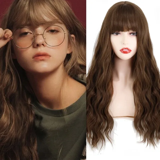 Long Mix Pink Lolita Wigs