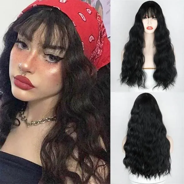 Long Mix Pink Lolita Wigs