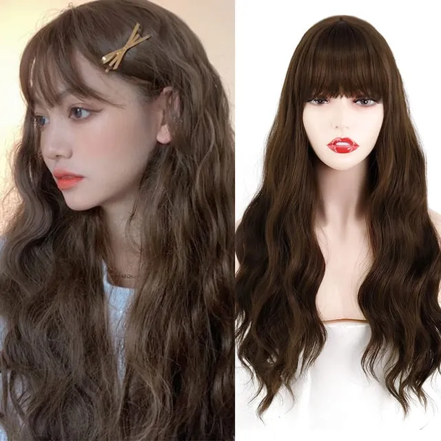 Long Mix Pink Lolita Wigs