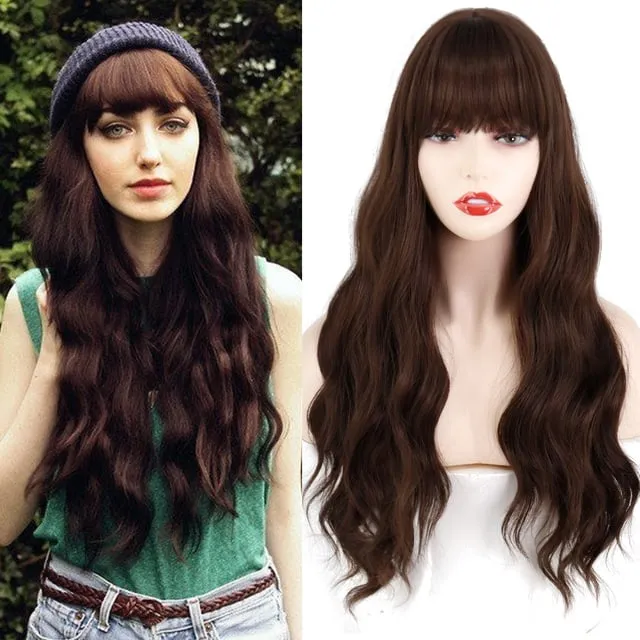 Long Mix Pink Lolita Wigs