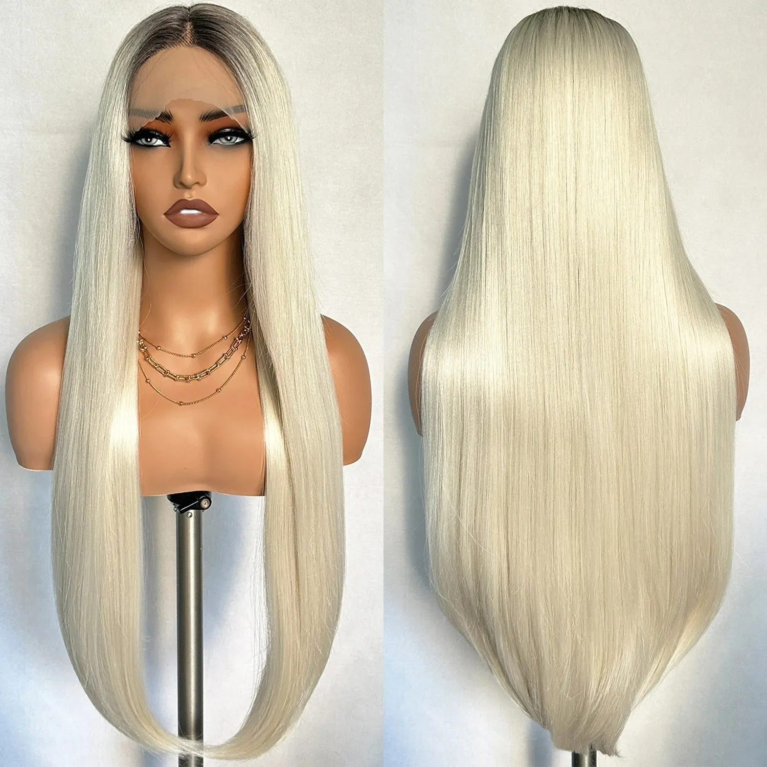 Long With Straight Lace Front Wigs