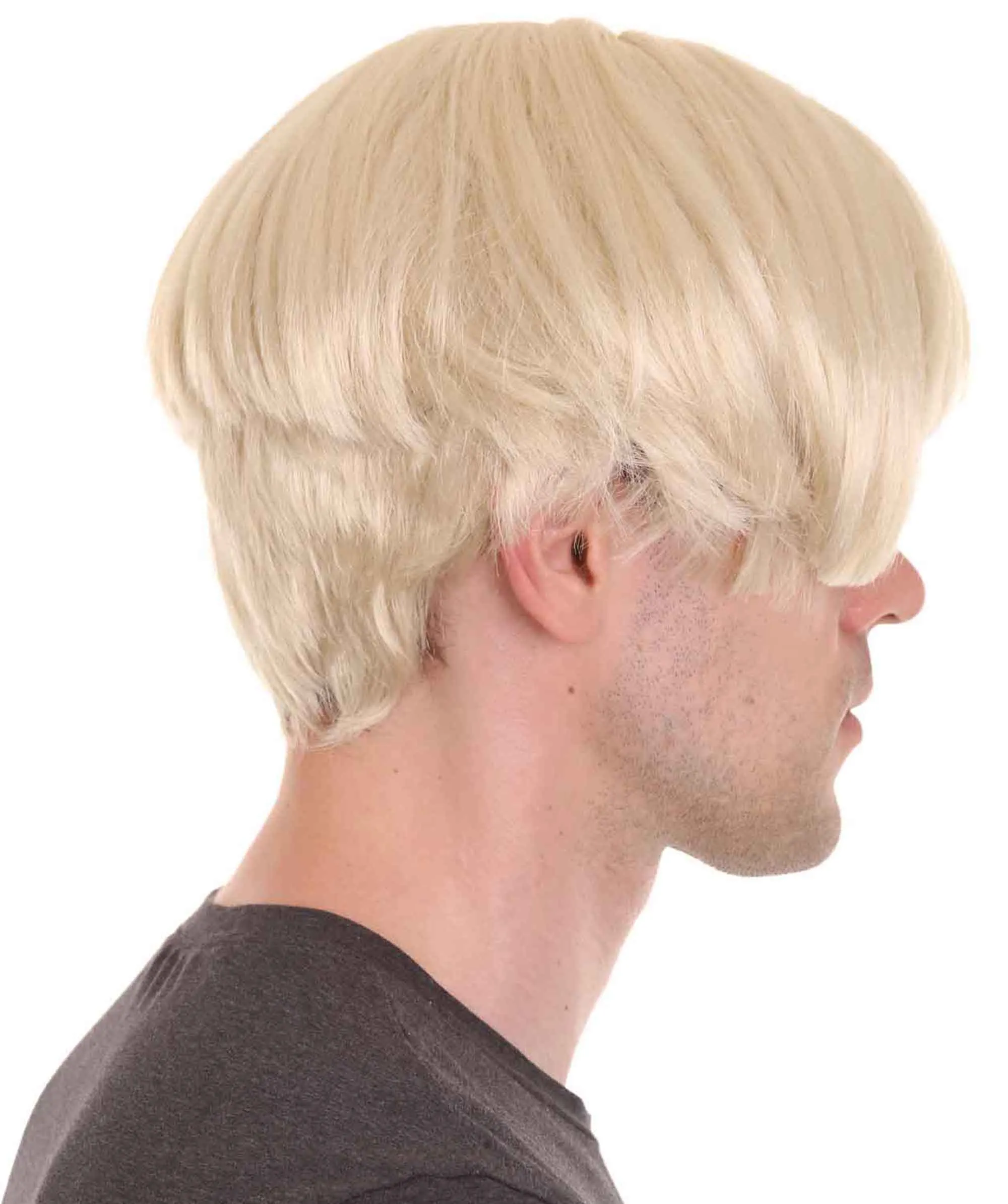 Men's Rapper Short Straight Wig | Multiple Color Cosplay Wig | Premium Breathable Capless Cap