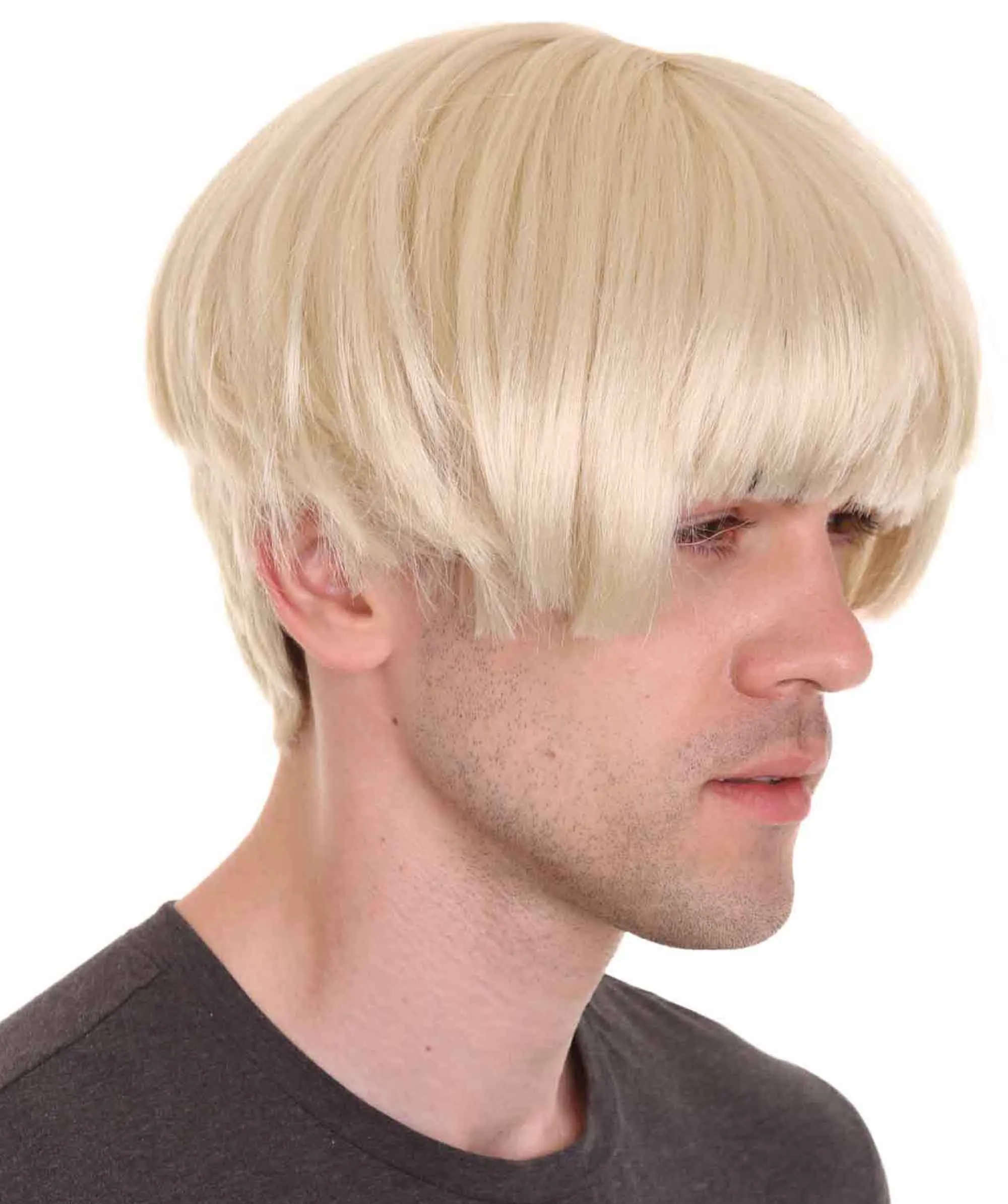 Men's Rapper Short Straight Wig | Multiple Color Cosplay Wig | Premium Breathable Capless Cap