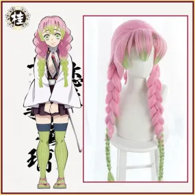 Mitsuri Kanroji Demon Slayer Cosplay Wig