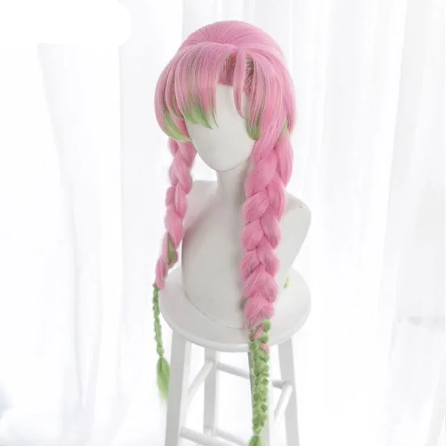 Mitsuri Kanroji Demon Slayer Cosplay Wig