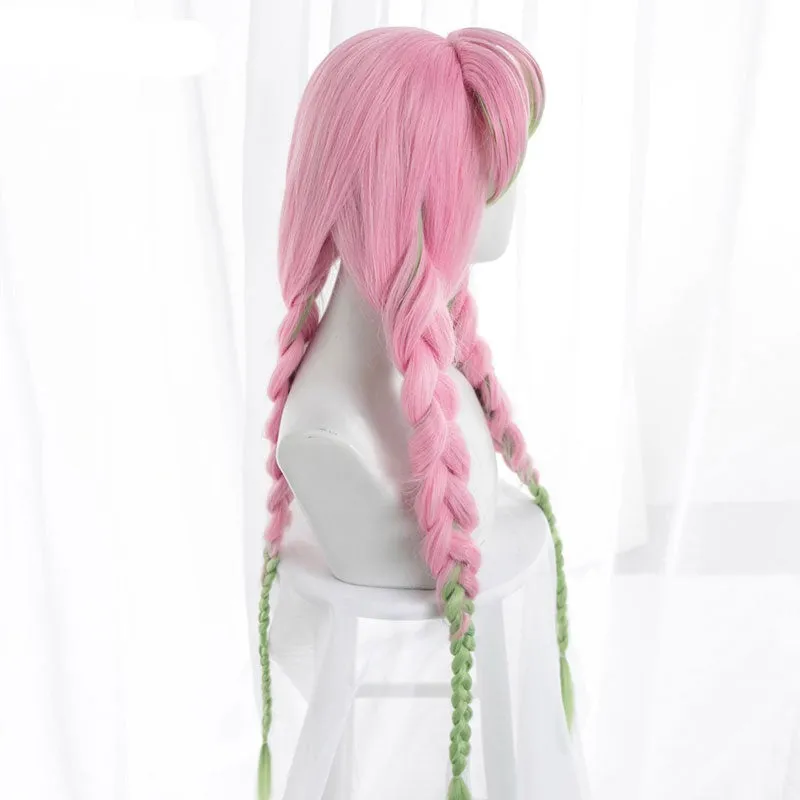 Mitsuri Kanroji Demon Slayer Cosplay Wig