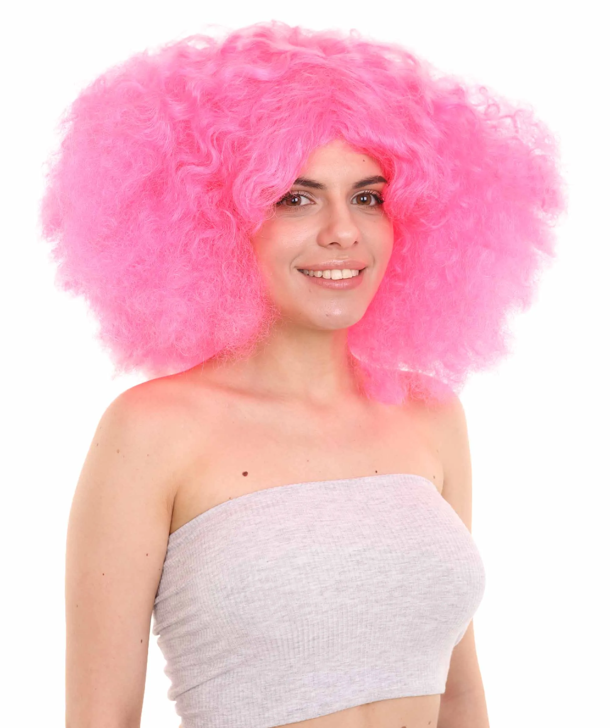 Naomi Watanabe Japanese actress Afro Wig | Premium Breathable Capless Cap Multiple Colors
