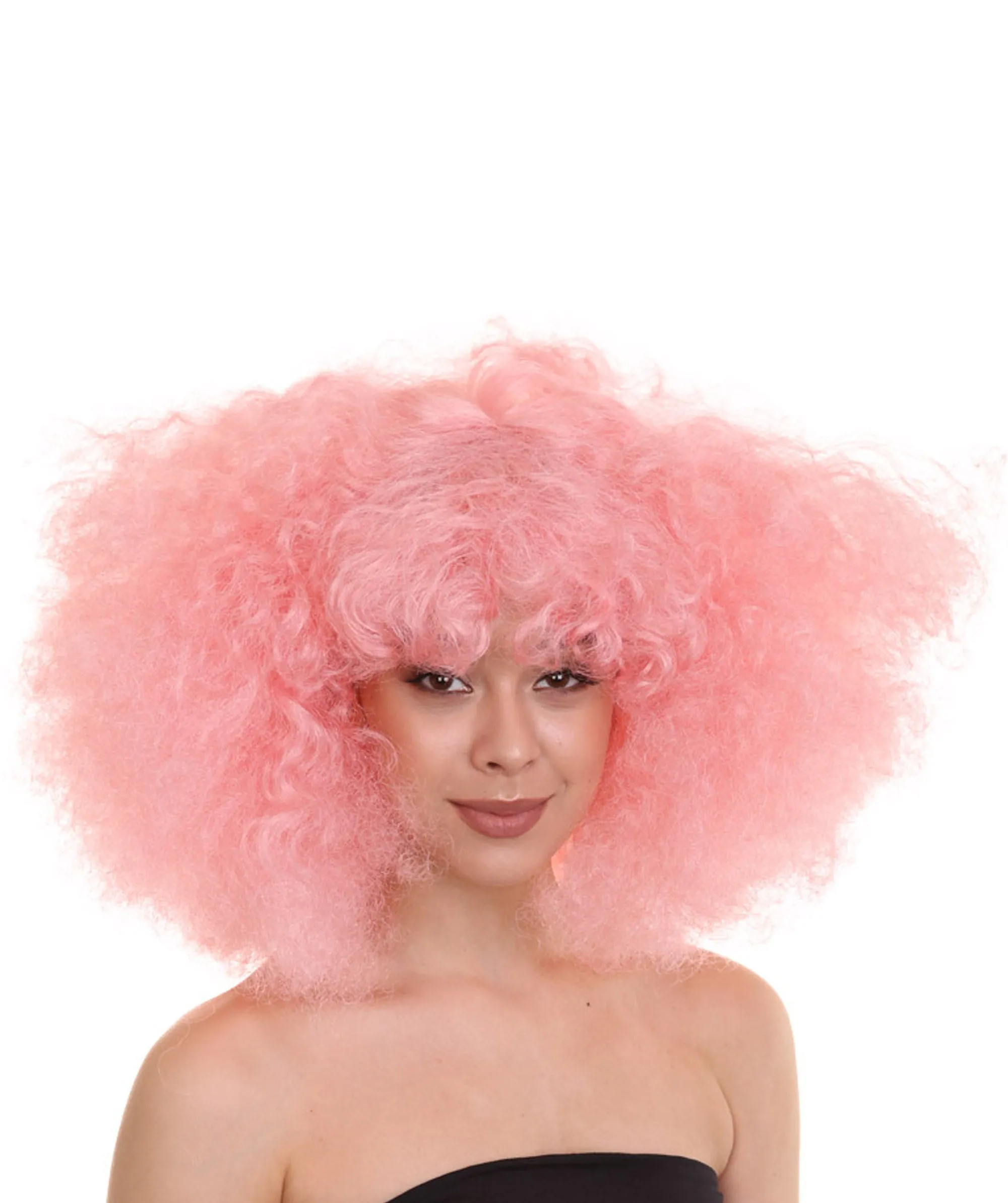 Naomi Watanabe Japanese actress Afro Wig | Premium Breathable Capless Cap Multiple Colors
