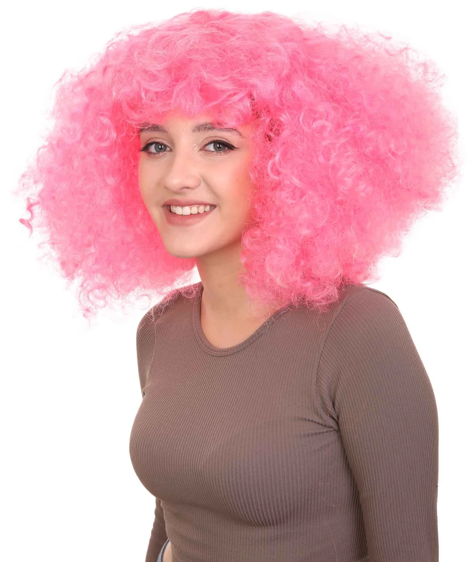Naomi Watanabe Japanese actress Afro Wig | Premium Breathable Capless Cap Multiple Colors