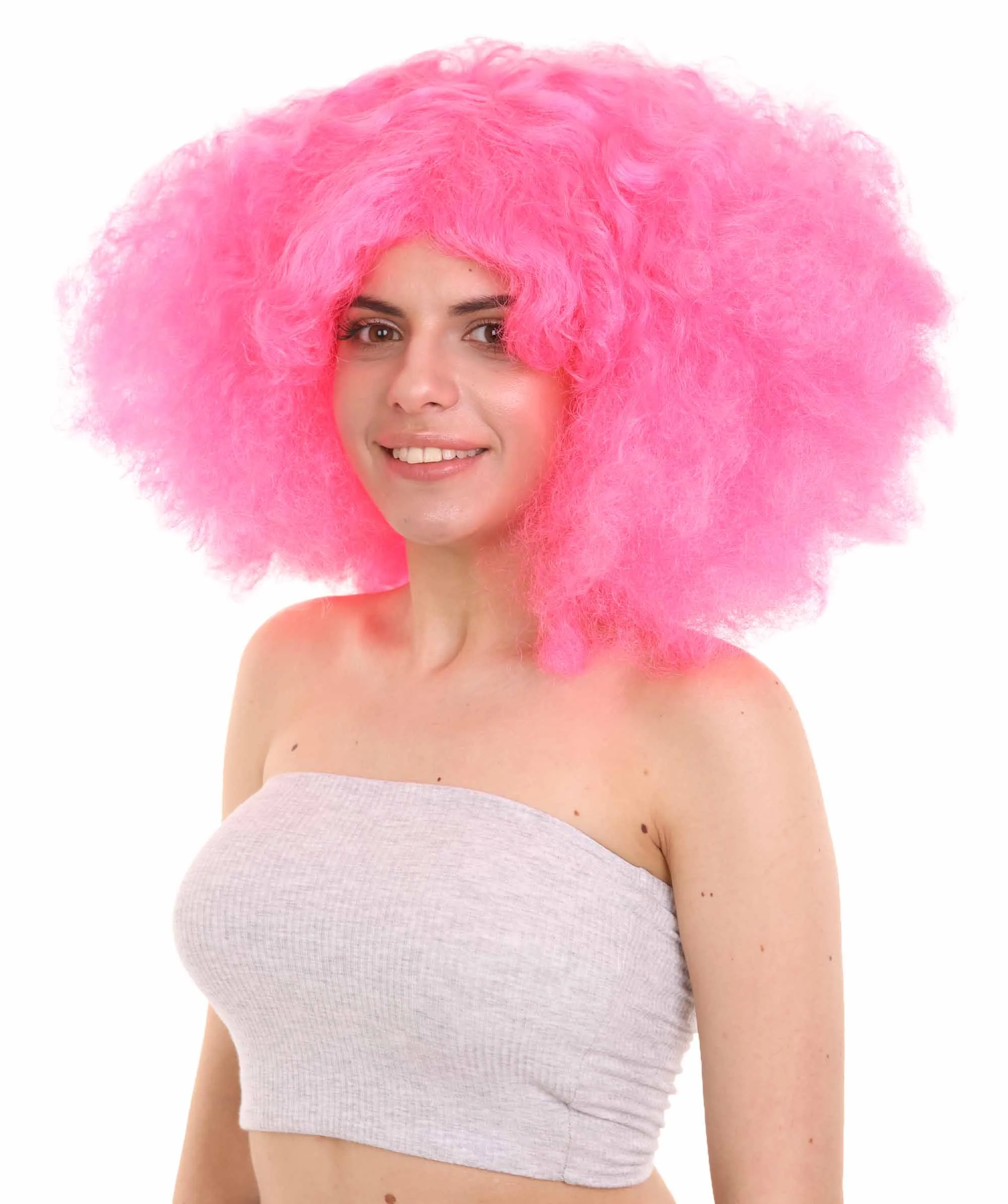 Naomi Watanabe Japanese actress Afro Wig | Premium Breathable Capless Cap Multiple Colors