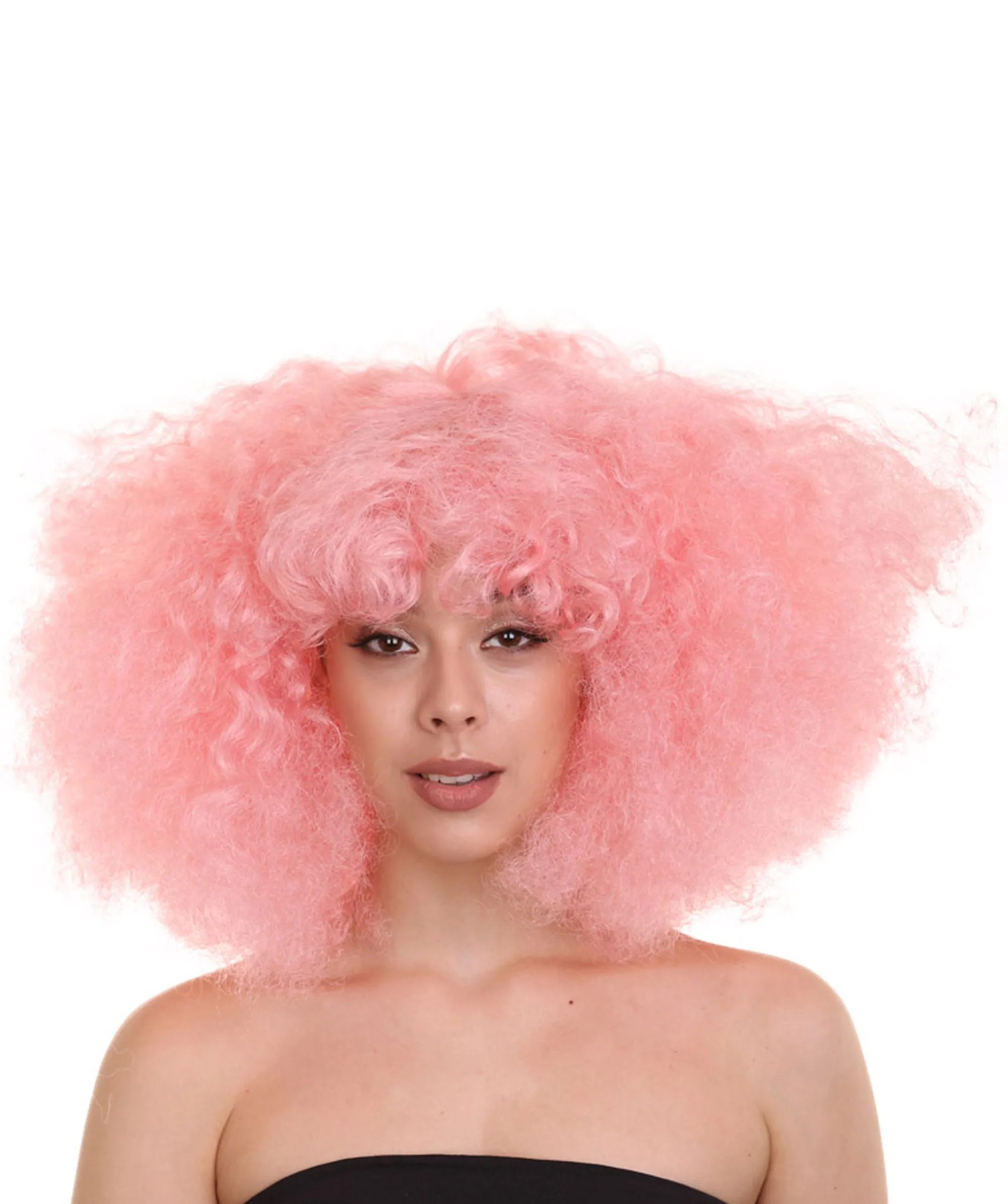 Naomi Watanabe Japanese actress Afro Wig | Premium Breathable Capless Cap Multiple Colors