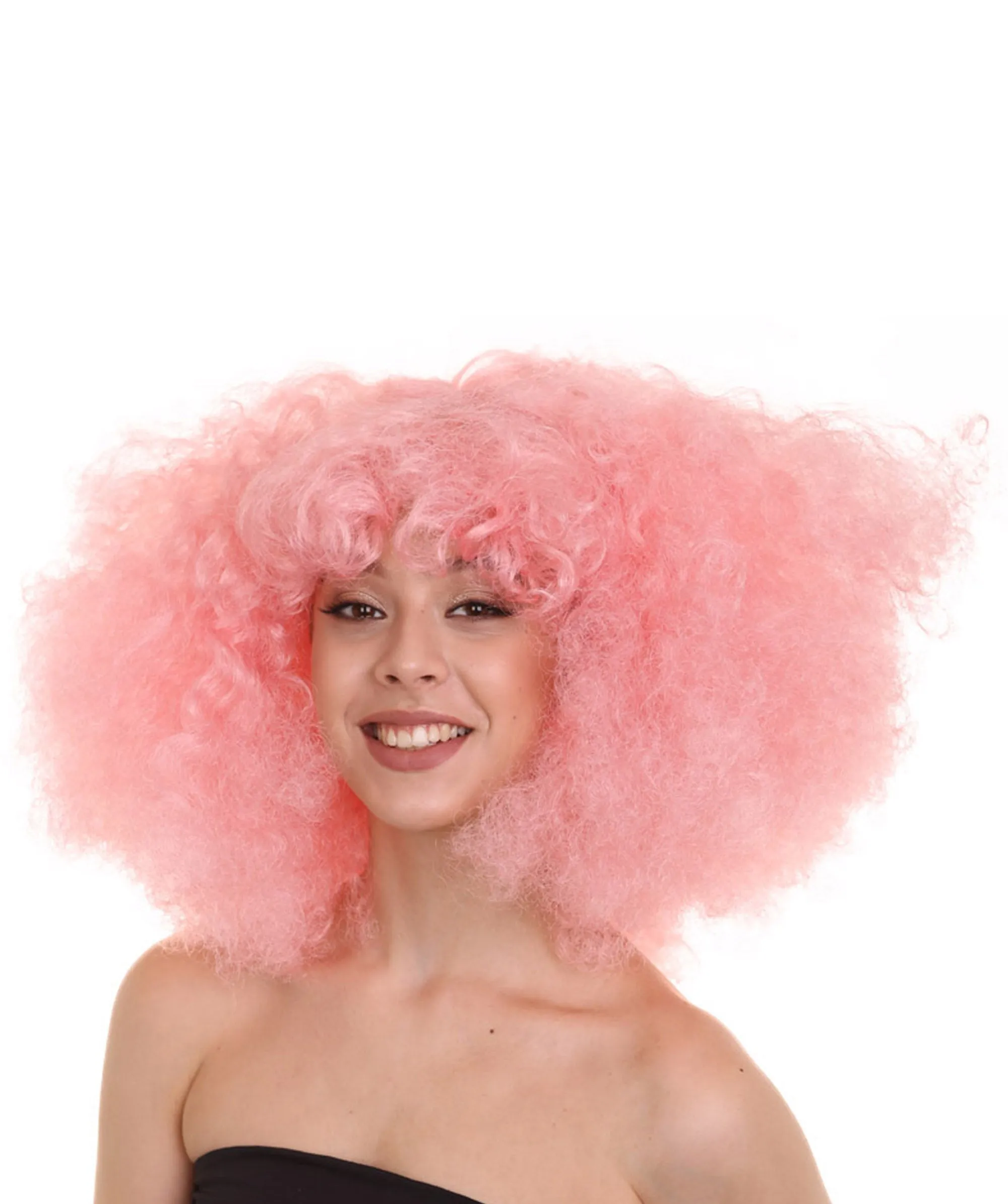Naomi Watanabe Japanese actress Afro Wig | Premium Breathable Capless Cap Multiple Colors