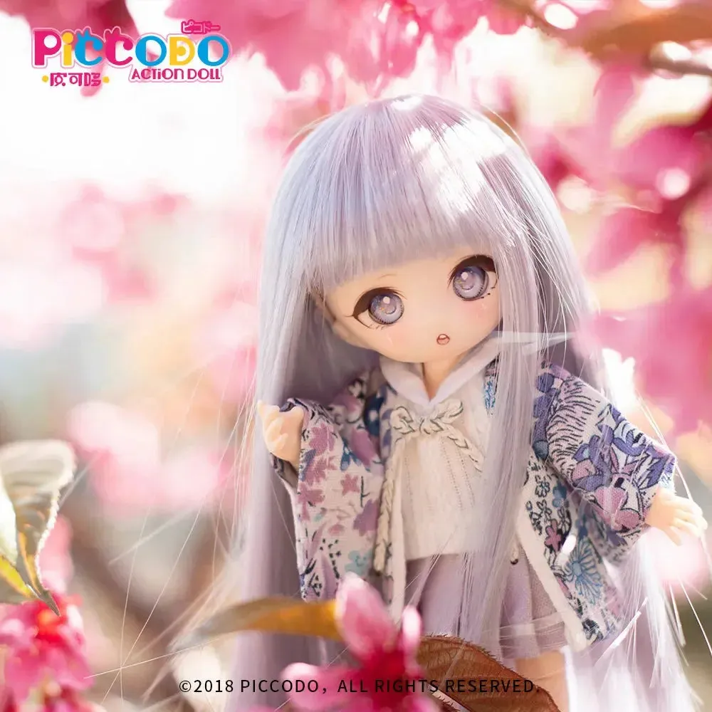 OB11 Doll Wigs | Soft Cute Hair with Bangs, Long Hair Wig for 1/12 BJD, GSC, YMY Dolls