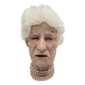 Realistic Facial Overlay 'Ellen' for Adult Manikin Training Simulators