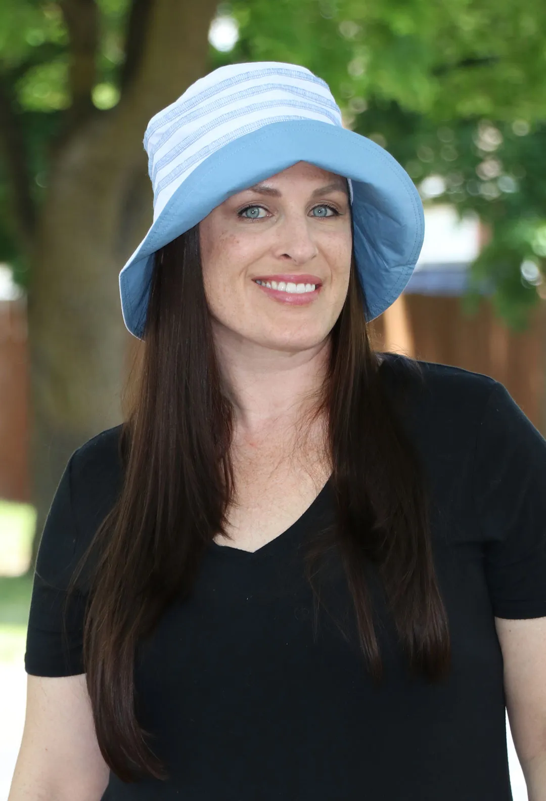 Seaside 100% Cotton Summer Hat for Women 50  UPF Sun Protection Hat