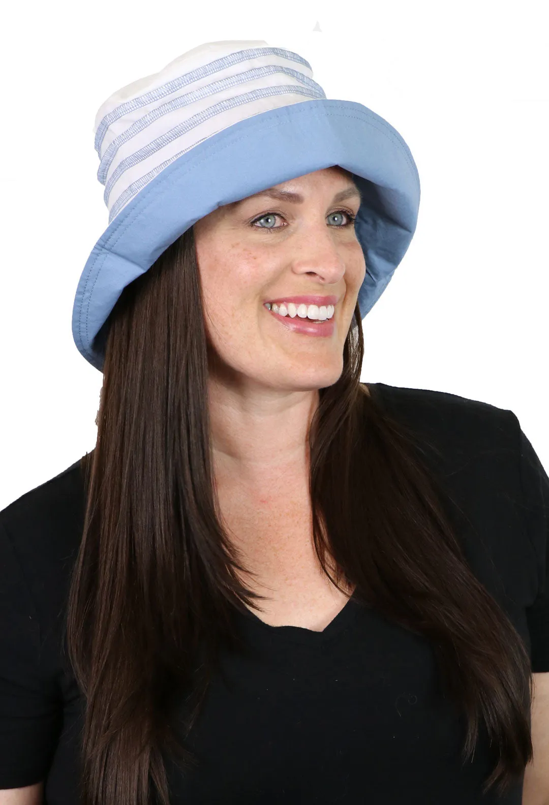 Seaside 100% Cotton Summer Hat for Women 50  UPF Sun Protection Hat