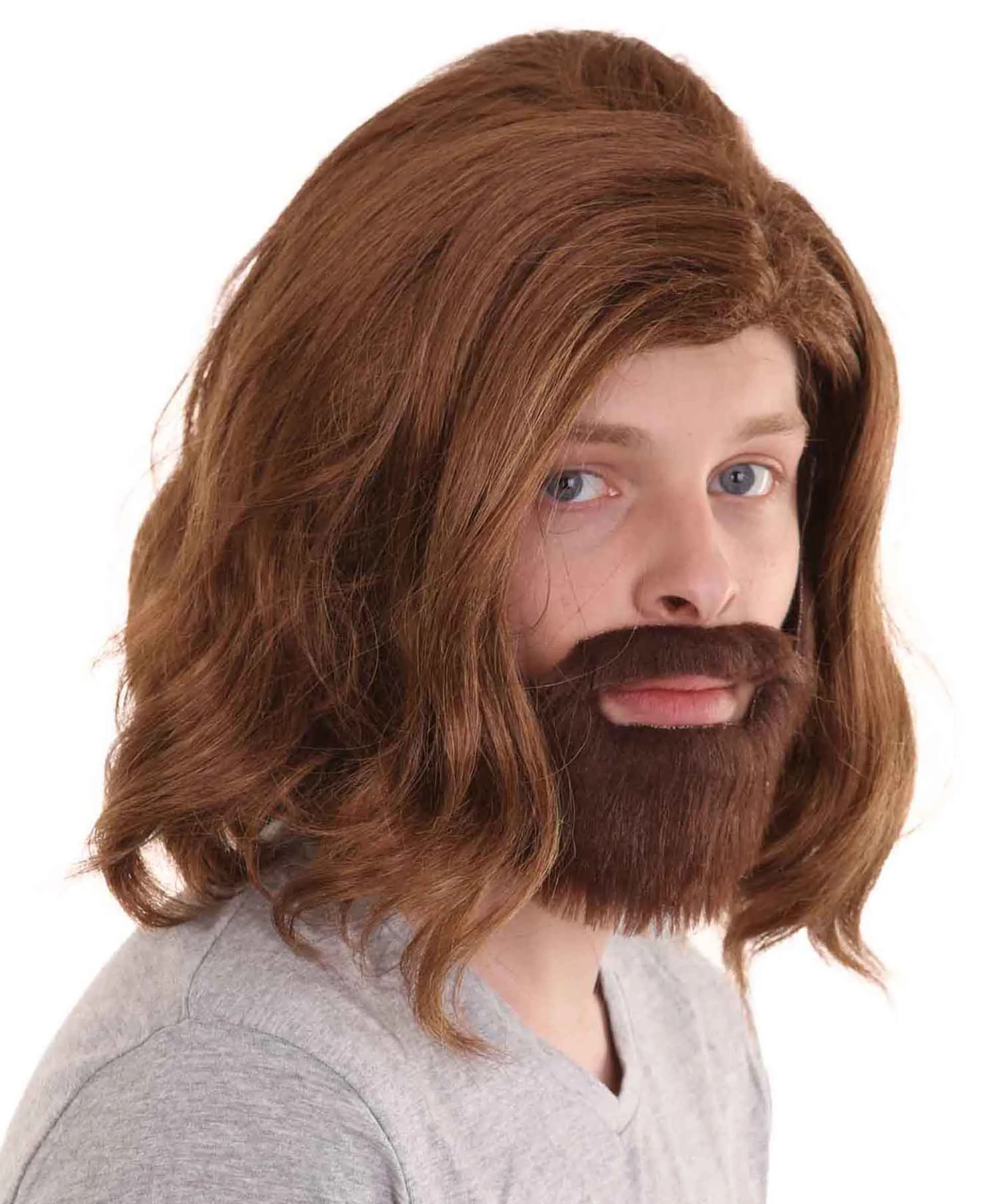 Superhero  Wig | Broen Gold Cosplay Halloween Wig | Premium Breathable Capless Cap