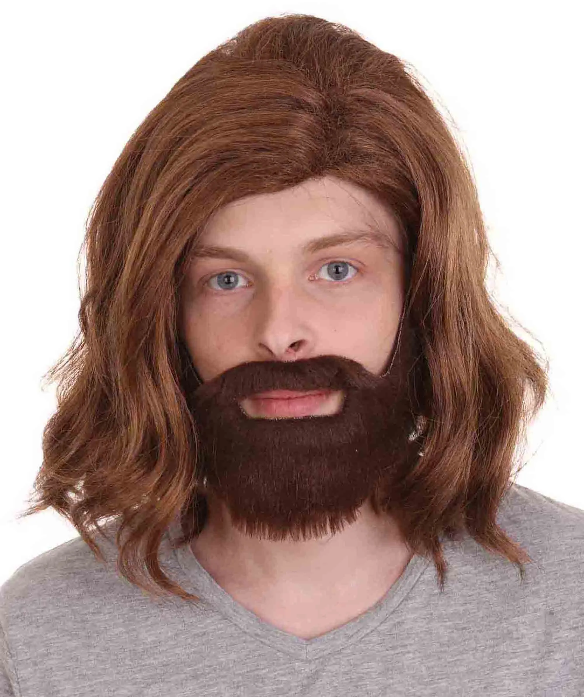 Superhero  Wig | Broen Gold Cosplay Halloween Wig | Premium Breathable Capless Cap