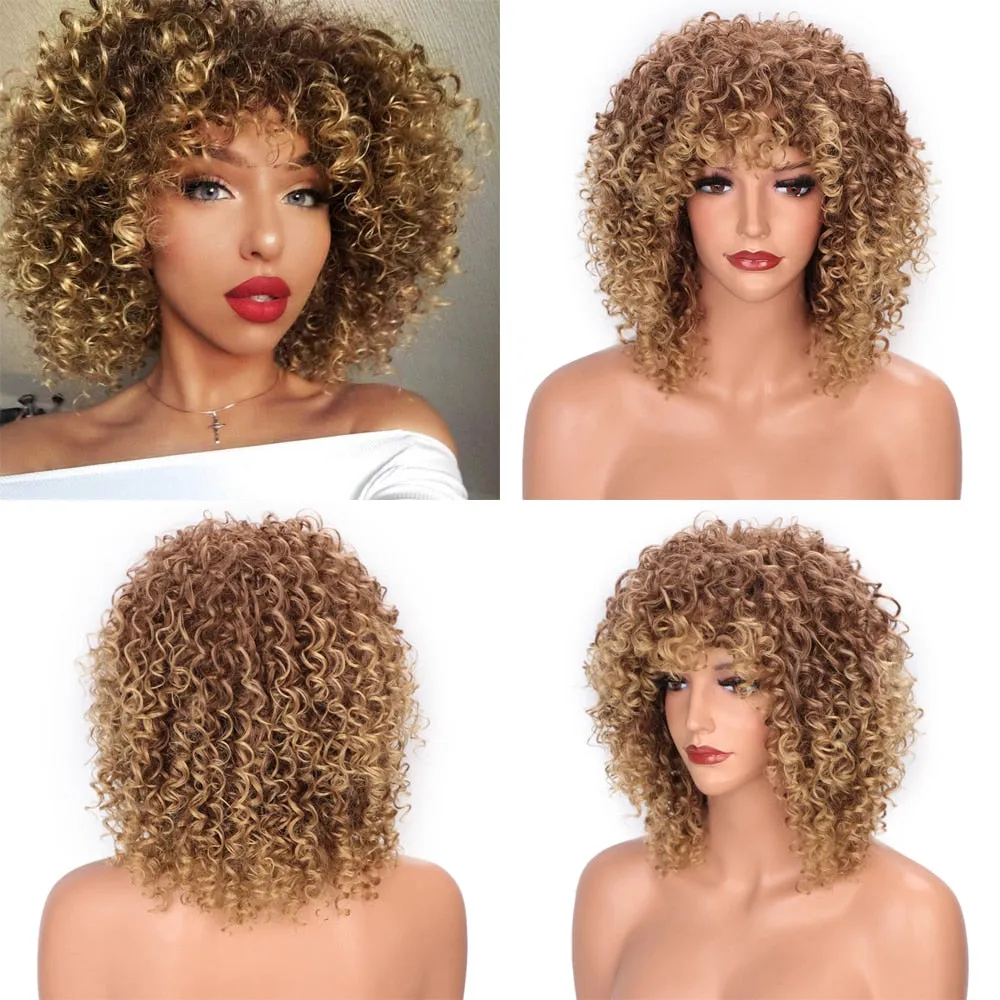 TEEK - 14in Kinky Curly Wig