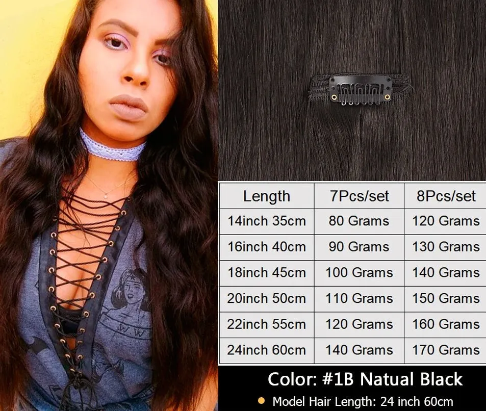 TEEK - Bomb Clip in Natural Hair Extensions