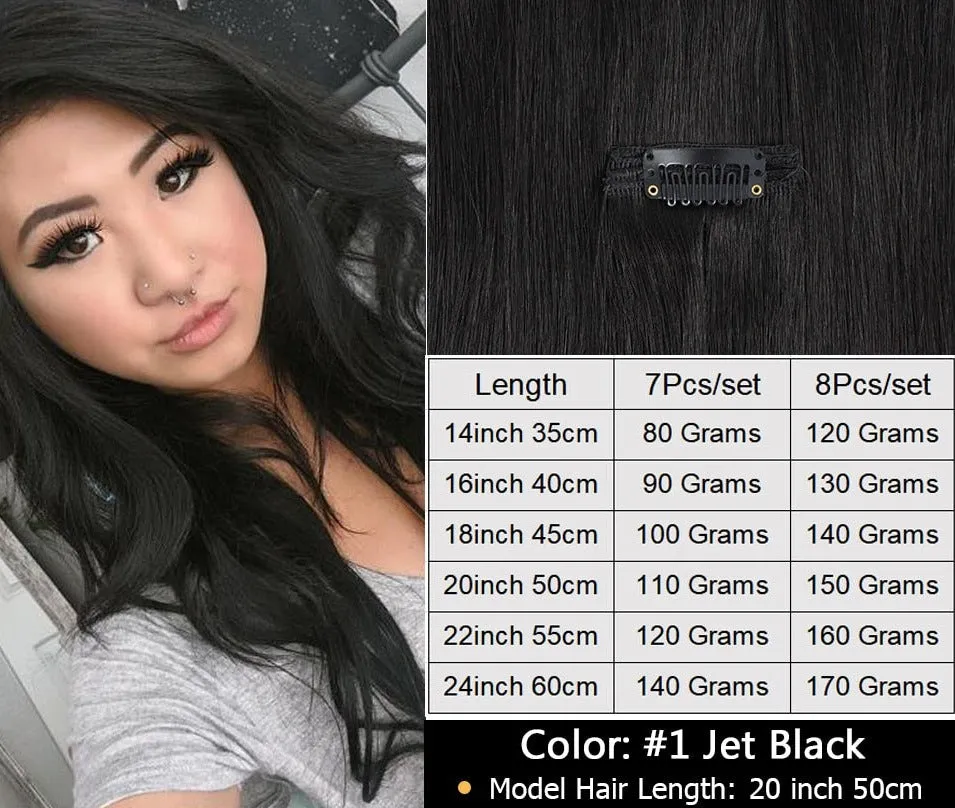 TEEK - Bomb Clip in Natural Hair Extensions