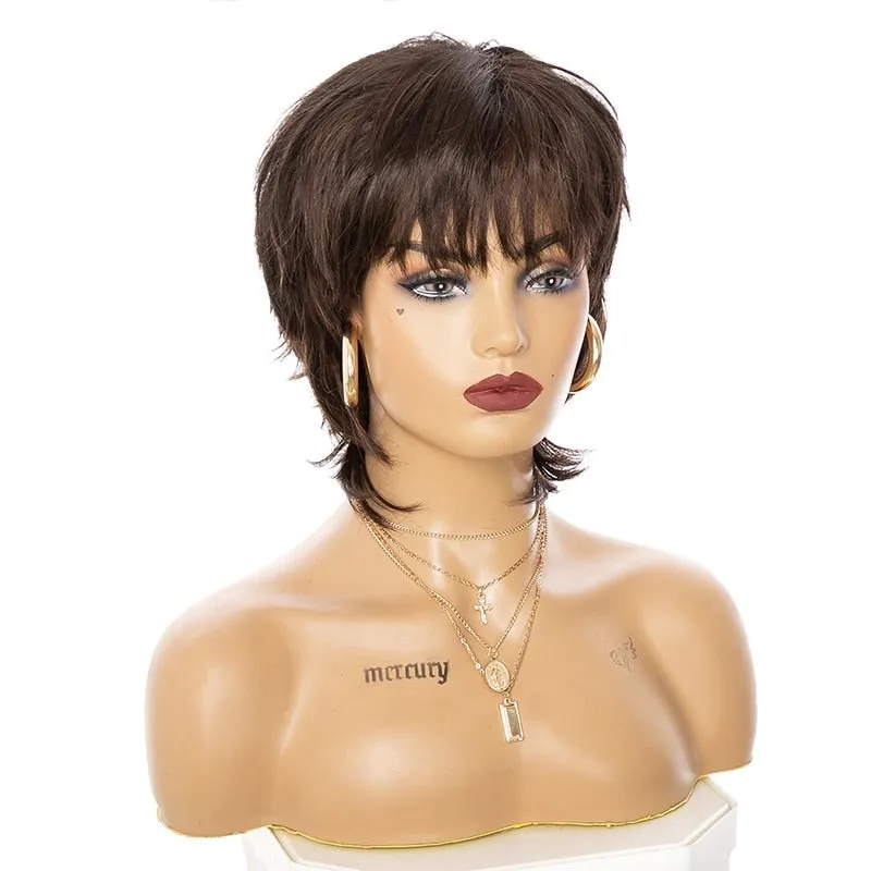 TEEK - Synth Short Shaped Taper Wigs