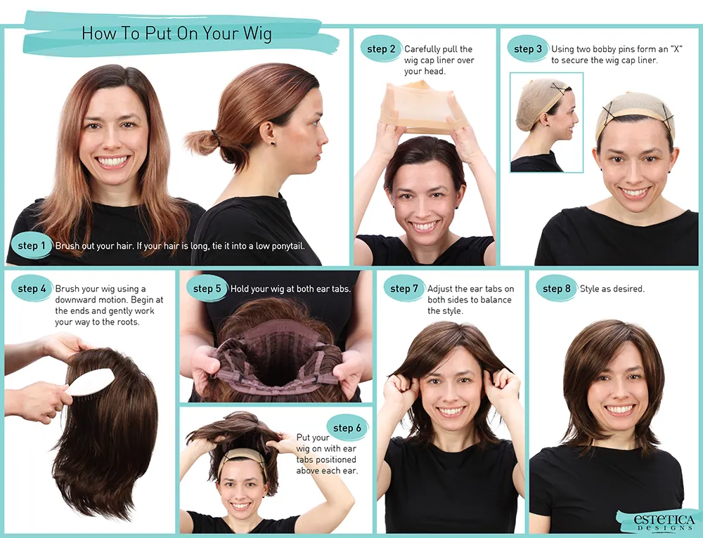 TEEK - Various Bang Babe Wigs