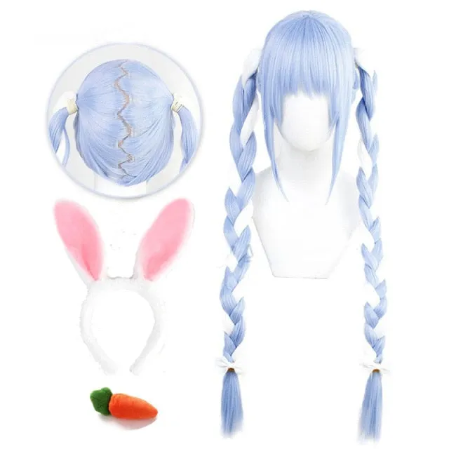 Usada Pekora Braided Wig | Hololive Bunny Girl